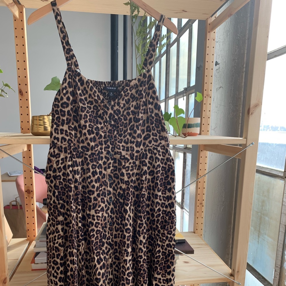 Torrid Leopard Print Sundress